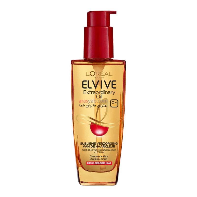 روغن مو لورآل Elseve Extraordinary Oil حجم ۱۰۰ میلی‌لیتر