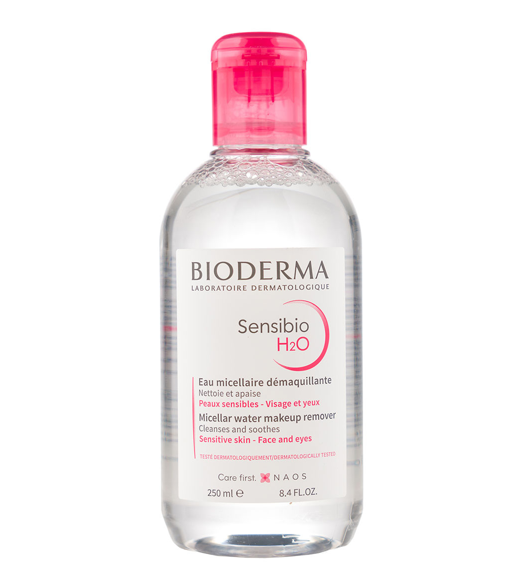 میسلار واتر بایودرما Sensibio H2O حجم ۲۵۰ میلی‌لیتر
